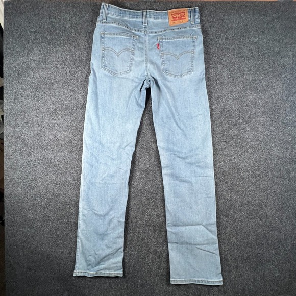 Levi's‎ 514 Straight Fit Performance Jeans Boys 30x30 Denim Cotton Stretch - Picture 3 of 13